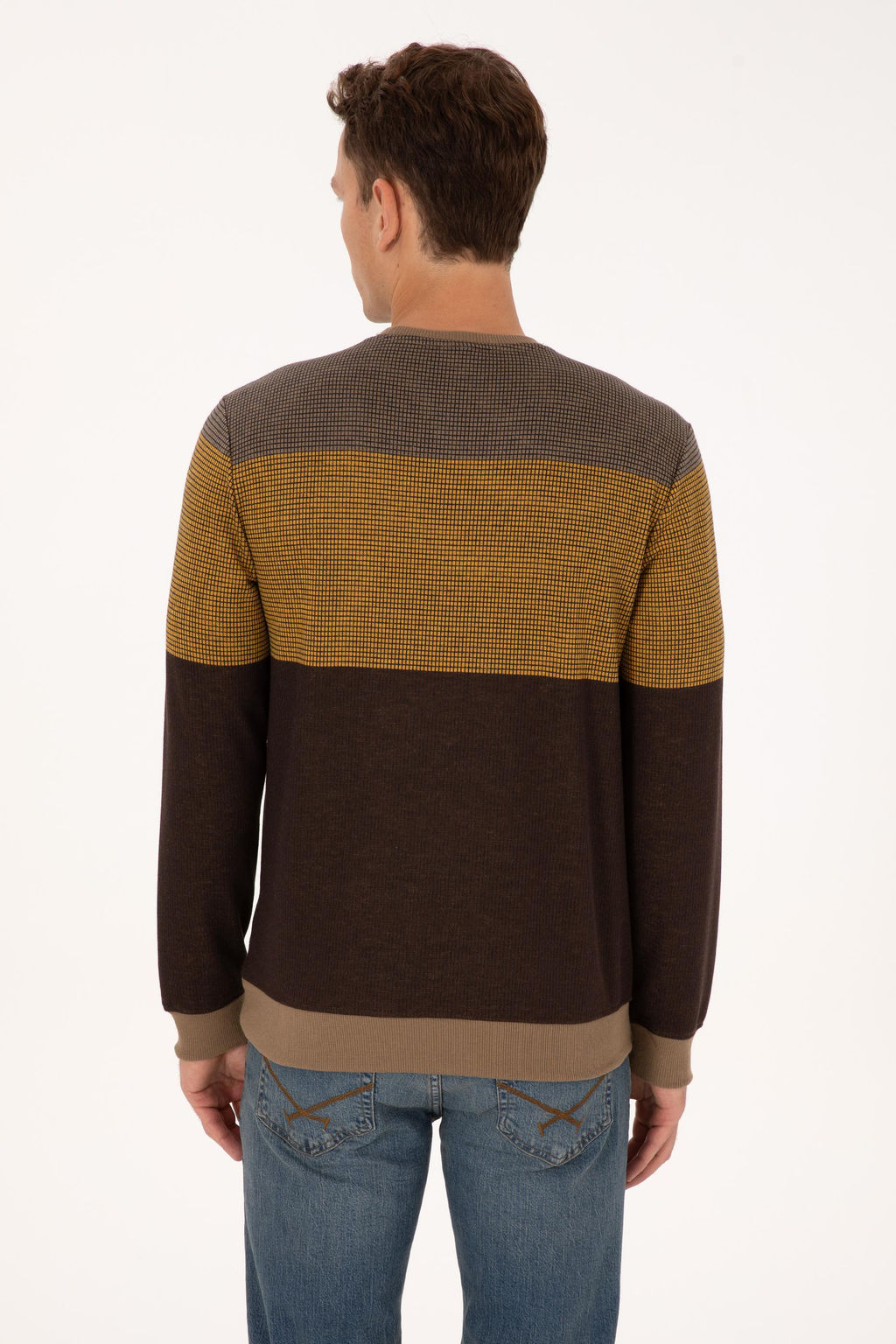 Erkek Camel Sweatshirt - U.s. polo assn фото 5