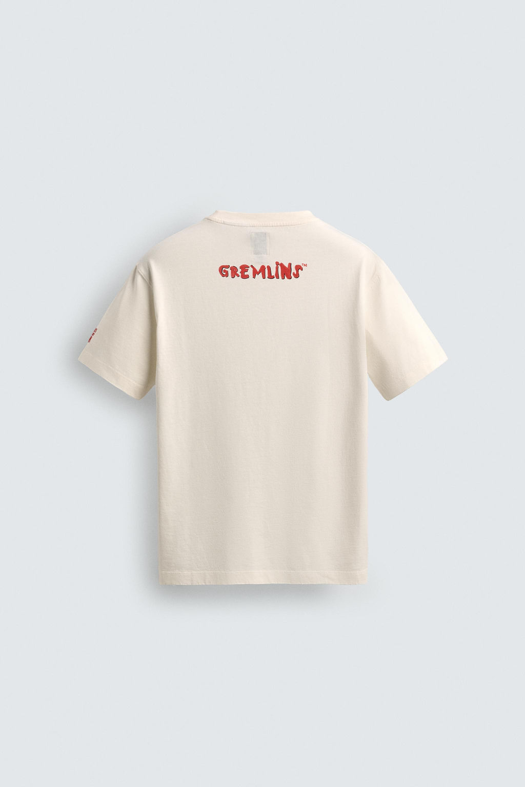 CAMISETA ILUSTRACI?N GREMLINS &  X DYLAN?S T-SHIRT CLUB X ZARA / Blanco roto  фото 9