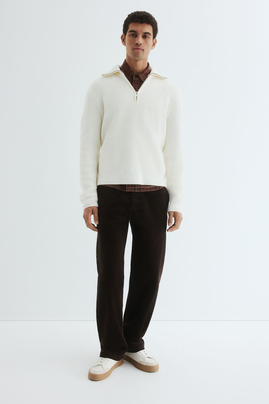Jersey con media cremallera Regular Fit - H&m фото 4