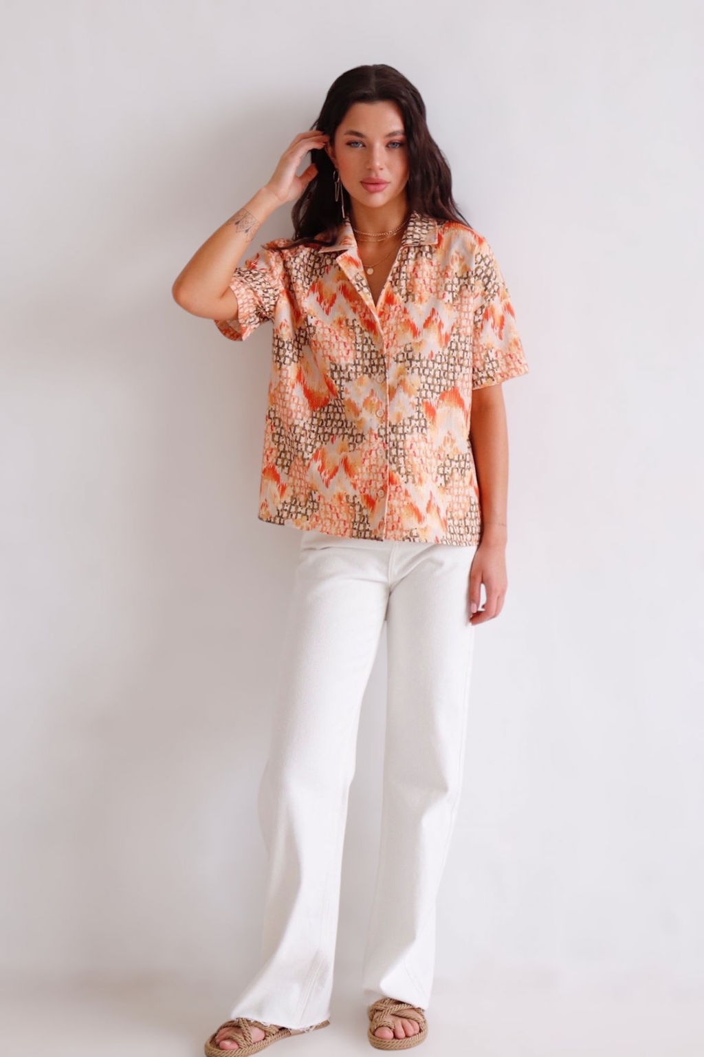 11222 Рубашка с коротким рукавом - Martichelli фото 33