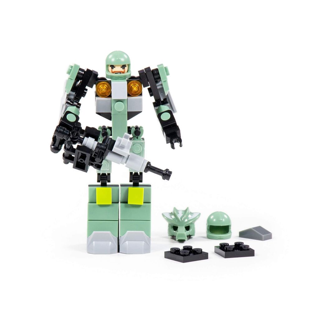 Конструктор Классик Роботы-воины-1.1 (100 элементов) (в коробке) - Полесье фото 7