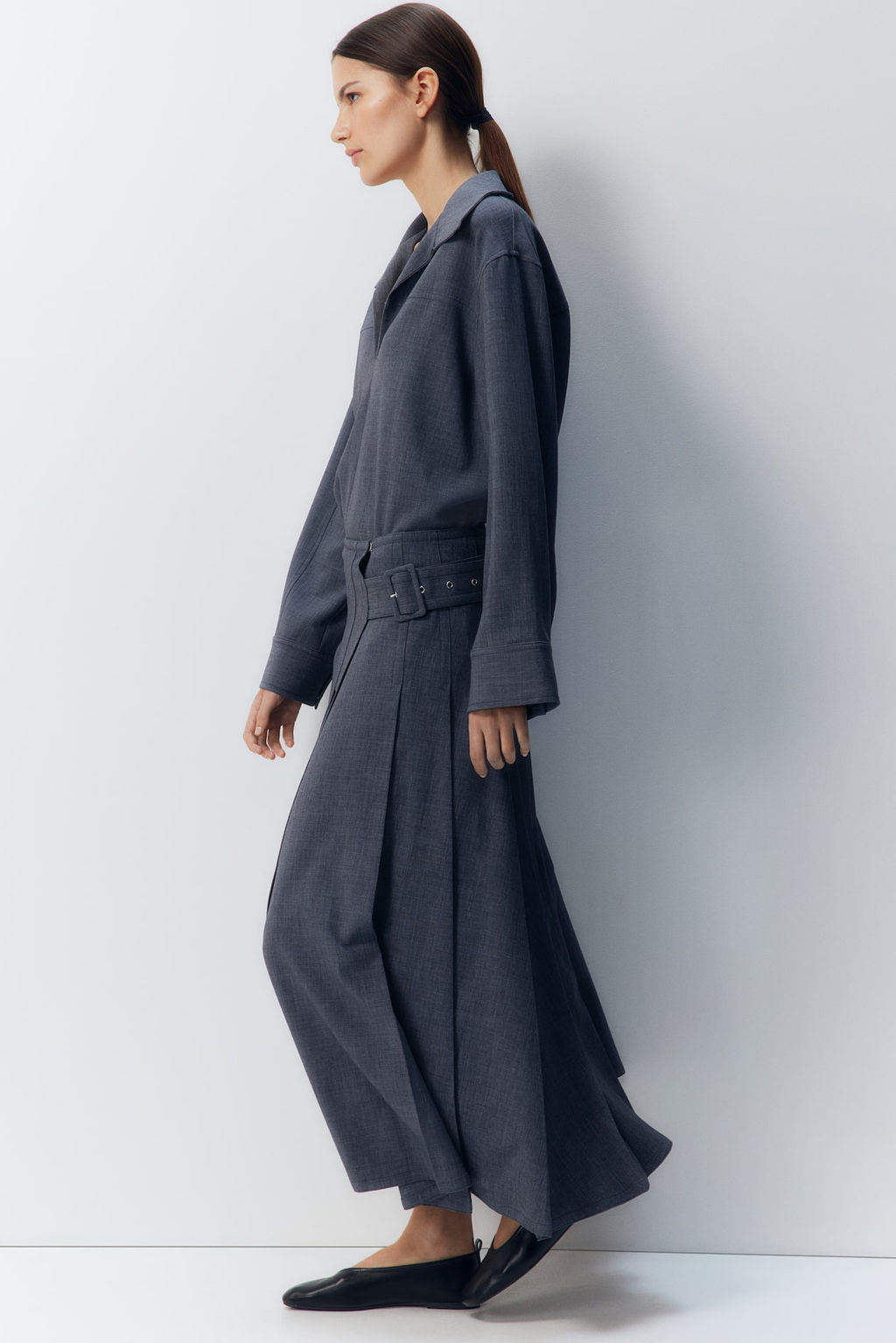 Falda evase plisada - H&m фото 2