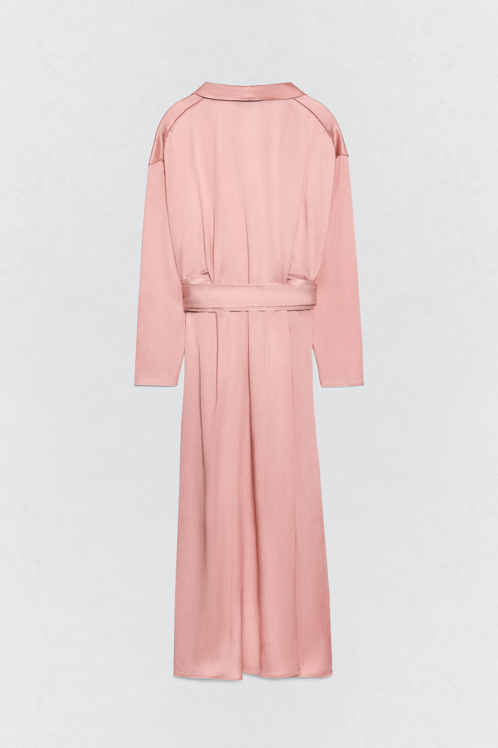 SOSHIOTSUKI X ZARA SATIN BELTED DRESS  фото 7