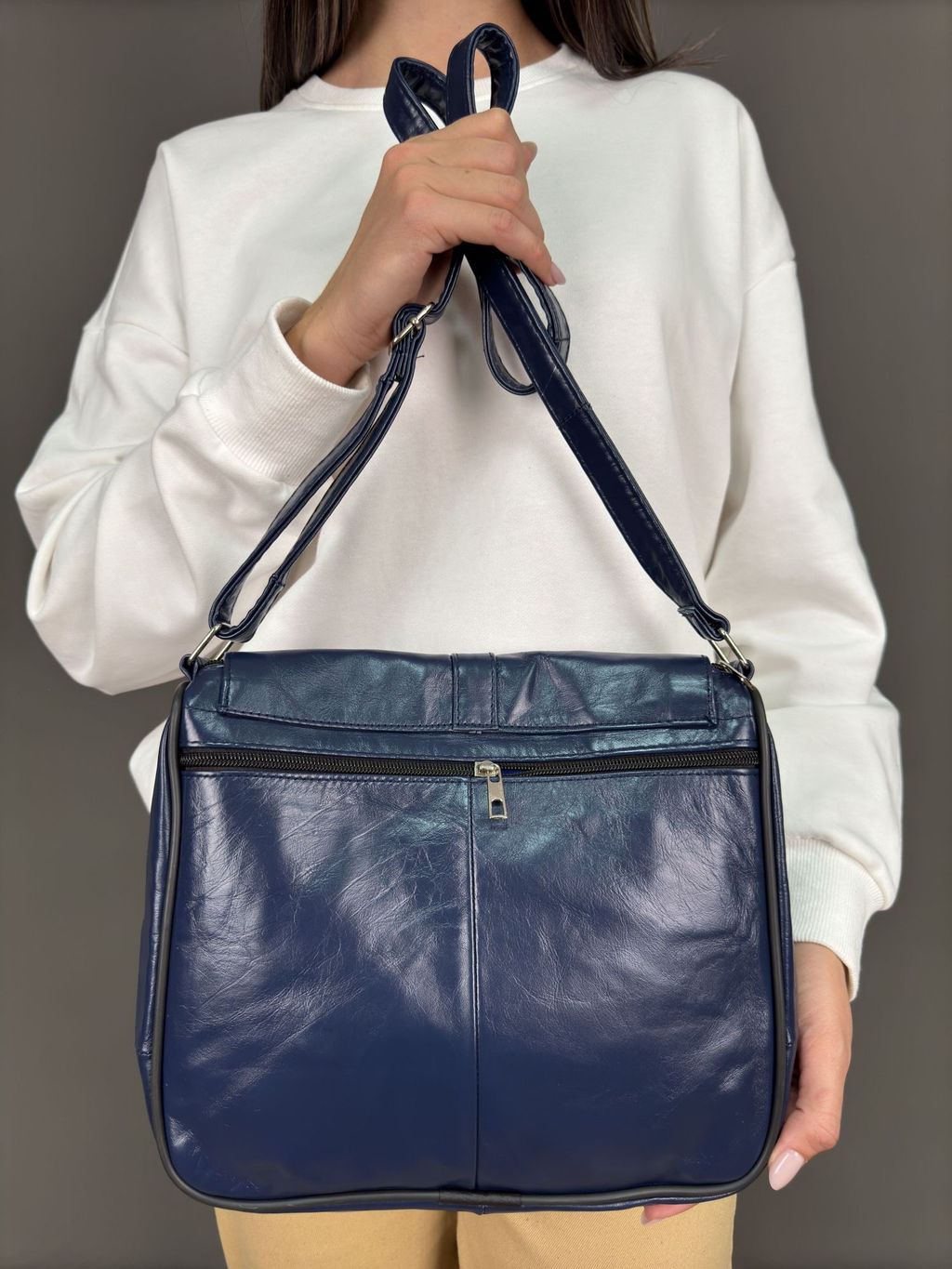 Сумка женская из телячьей кожи