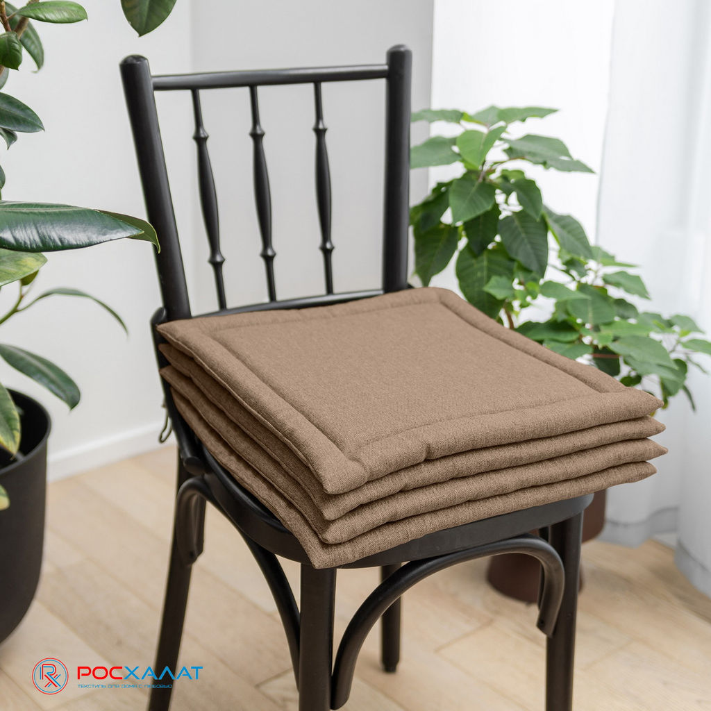 Подушка для стула ВН рогожка 40/40 карам 75 ПДС-01 (25) 40х40