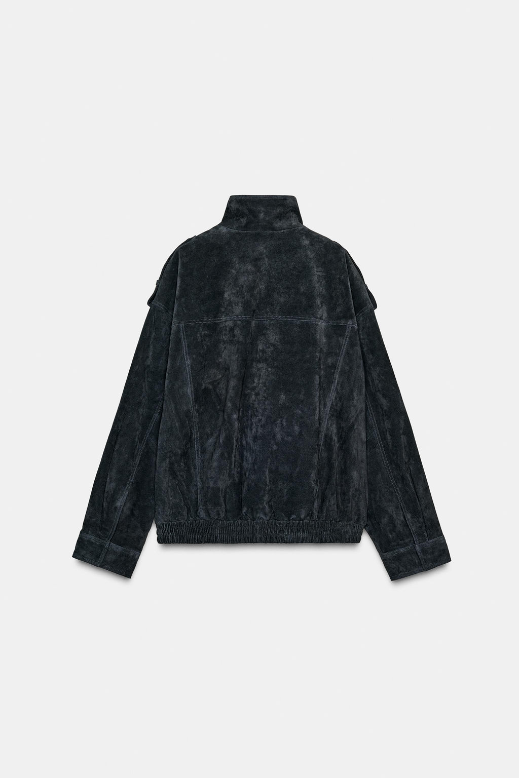 100% SUEDE LEATHER JACKET WITH POCKETS - Zara фото 15