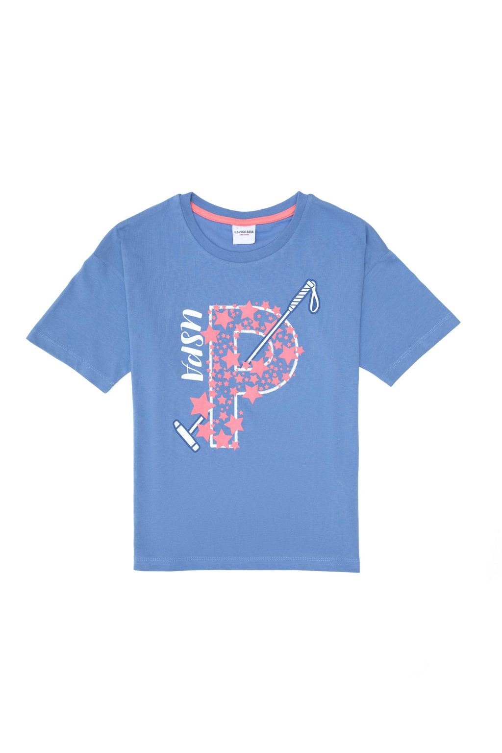 K_z _ocuk Mavi Pijama Tak_m_ Sepette S_rpriz _ndirim - U.s. polo assn фото 9