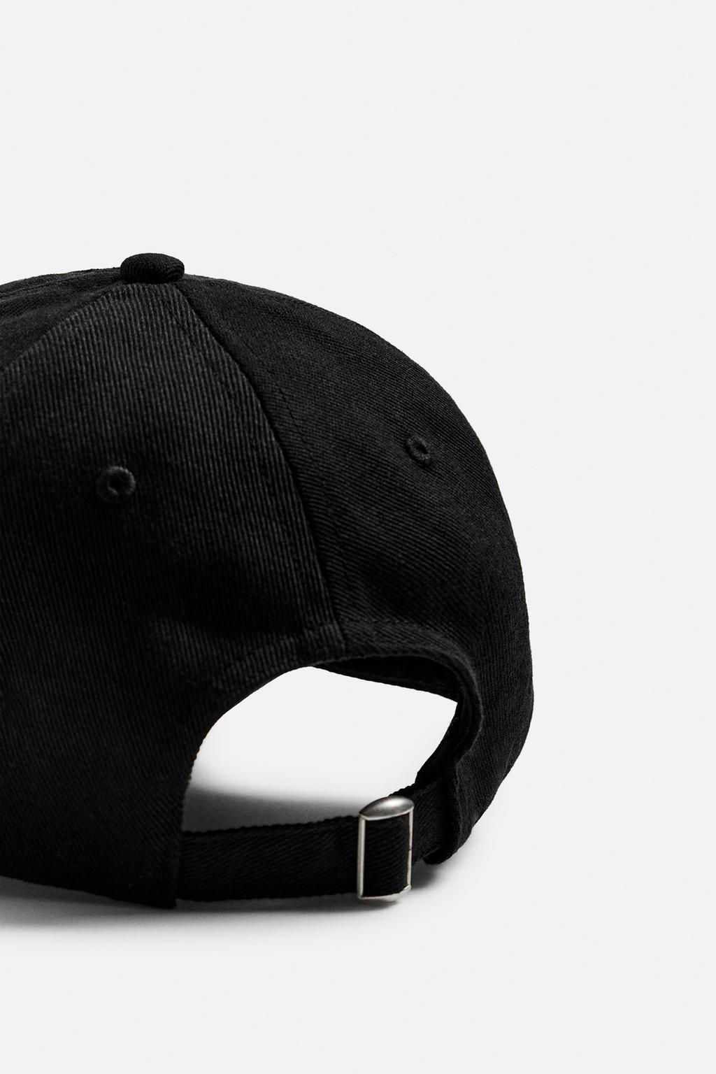 CAP WITH EMBROIDERED SLOGAN - Zara фото 8