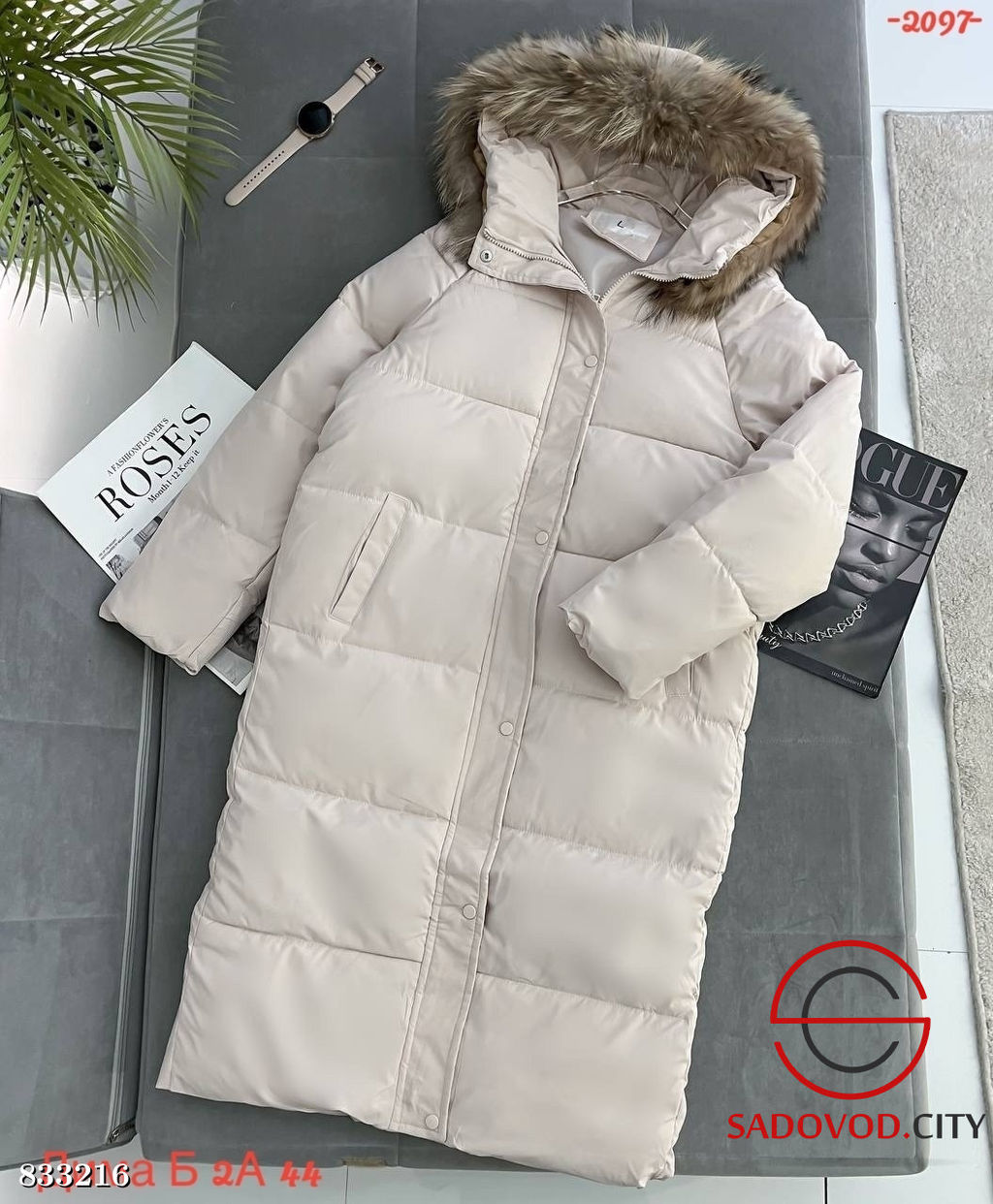 Куртка женская с капюшоном - Bruno фото 3