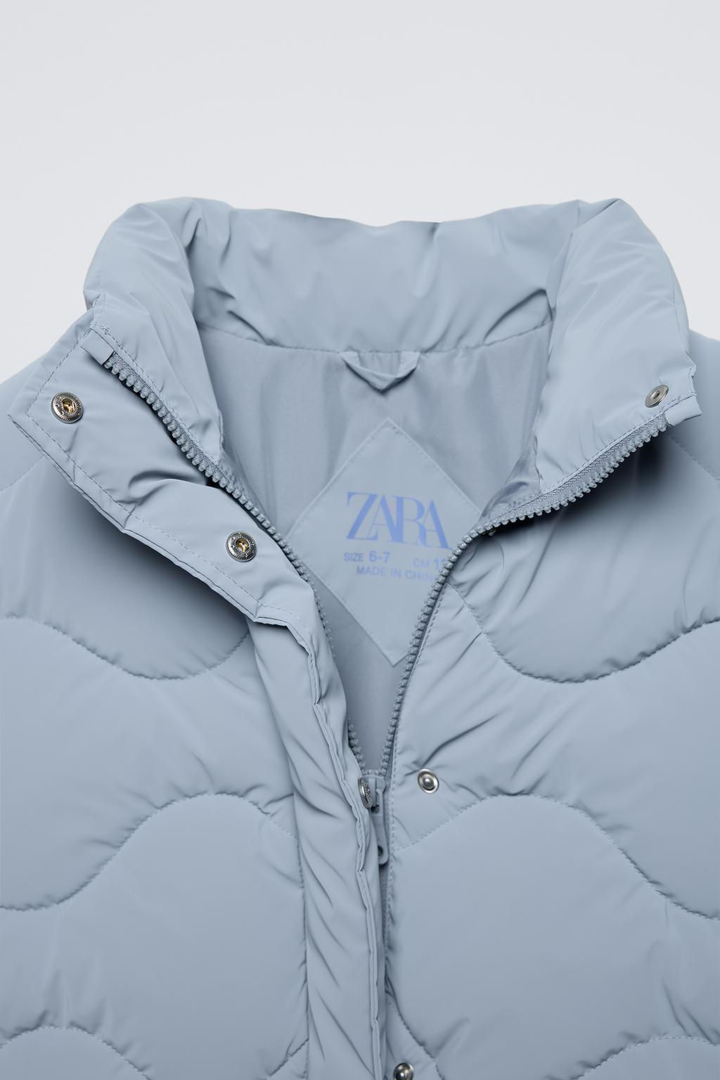 RUBBERISED PUFFER JACKET - Zara фото 11