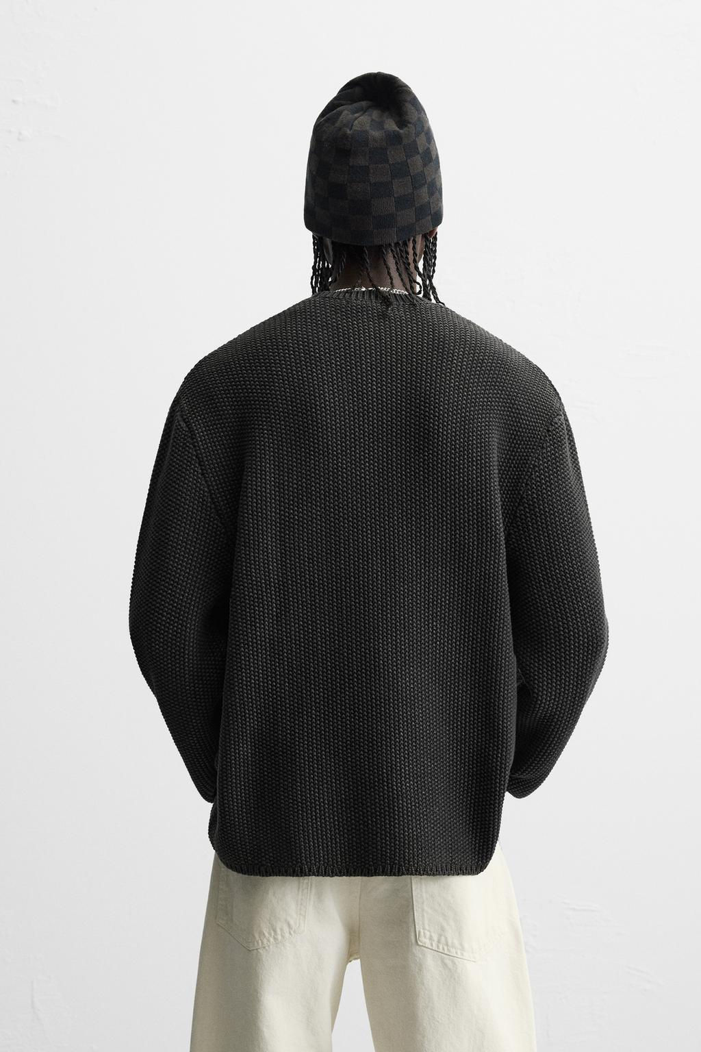 RELAXED FIT SWEATER - Zara фото 11