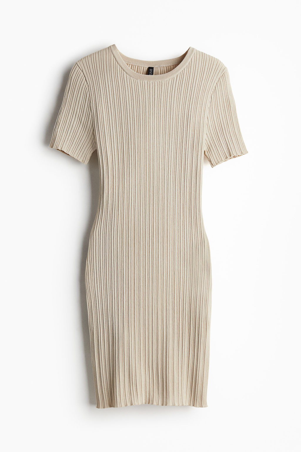Vestido ajustado en punto de canale - H&m фото 7