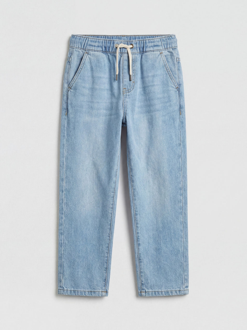 Beli Lastikli Erkek ?ocuk Jean Pantolon