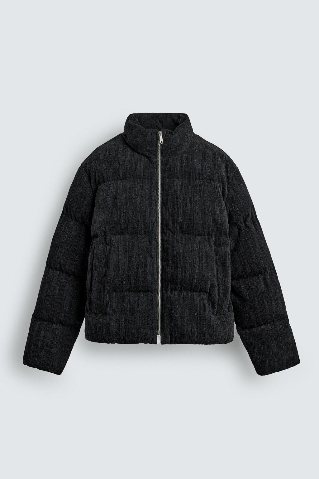 CROPPED FIT PADDED JACKET - Zara фото 7