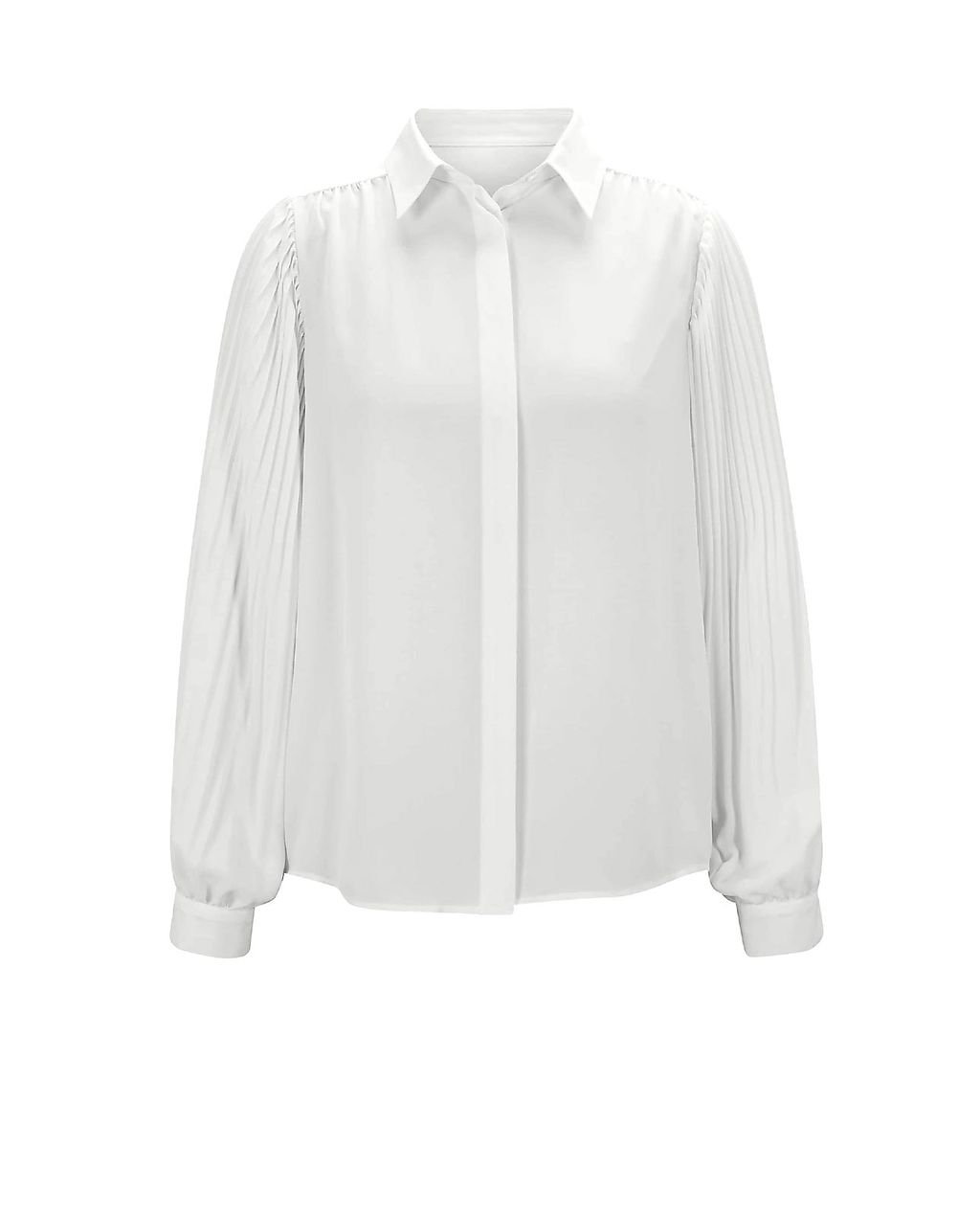 Блузка, экрю - Linea tesini фото 2