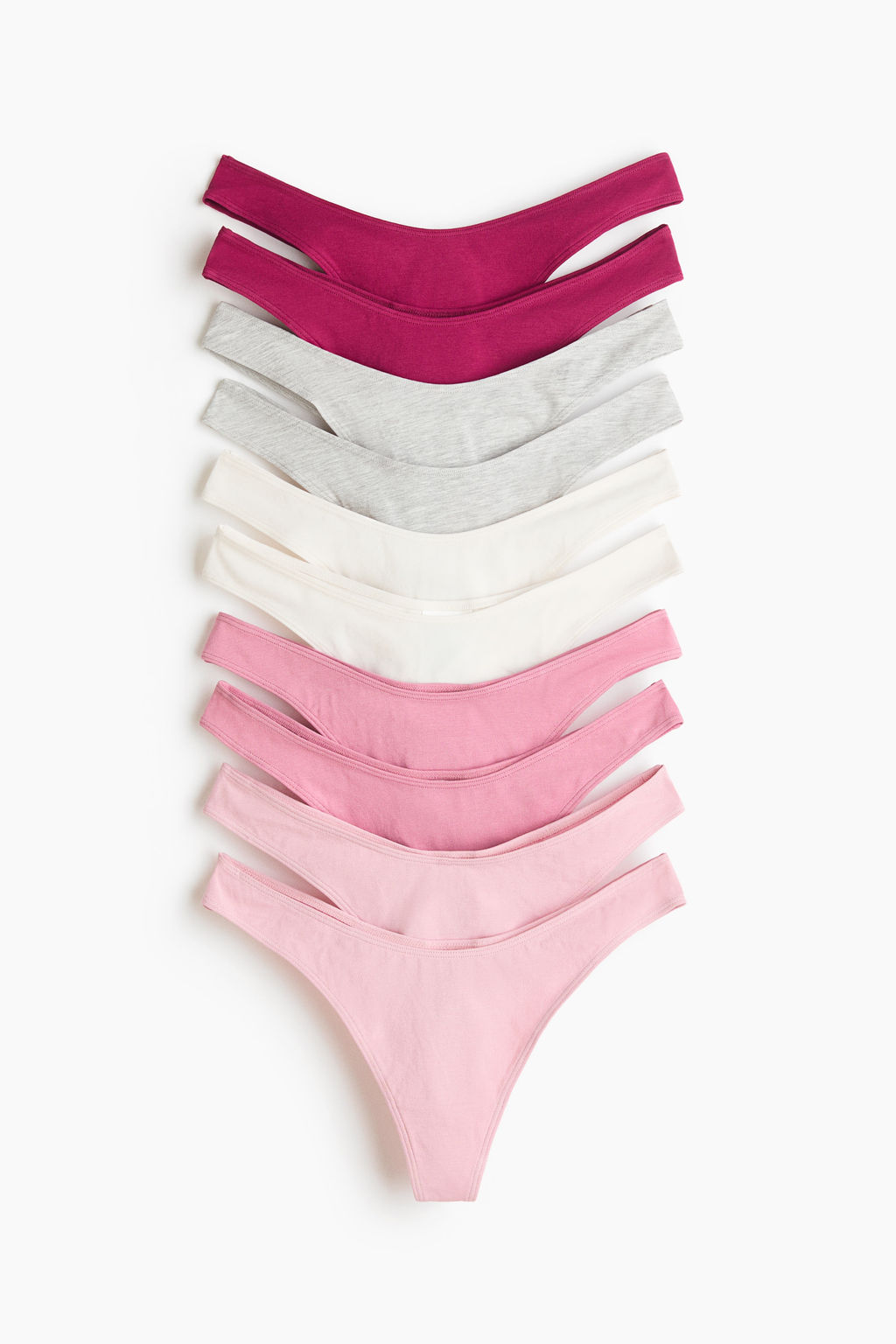 Pack de 10 bragas thong de algod?n - H&m фото 7