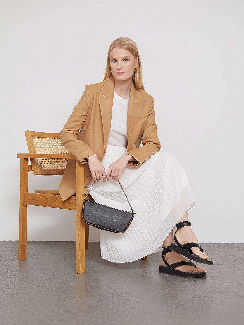 Юбка с плиссировкой S777/fluf - Emka фото 4