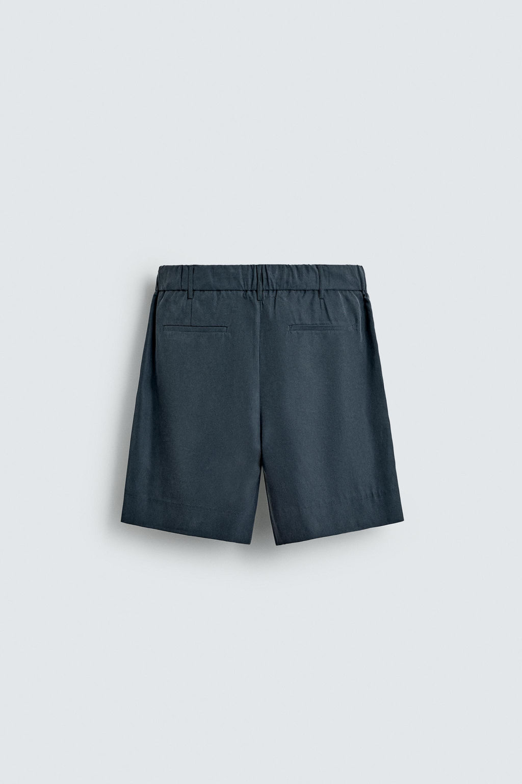 BERMUDA RELAXED FIT EFECTO LAVADO / petro lavado
