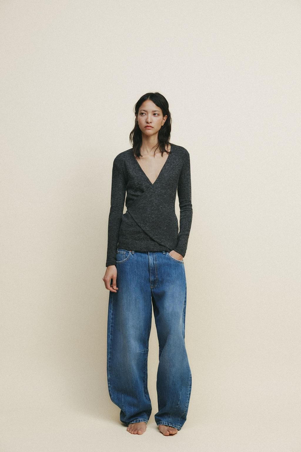 SOFT WRAP JACKET - Zara фото 12