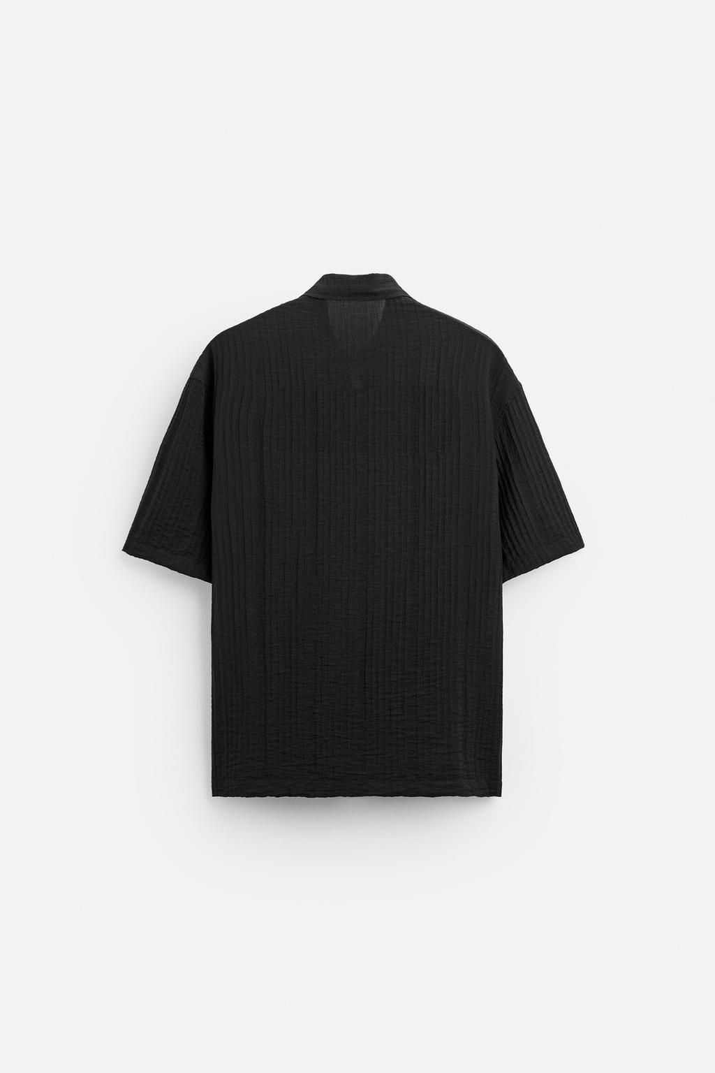 RAISED JACQUARD SHIRT - Zara фото 15