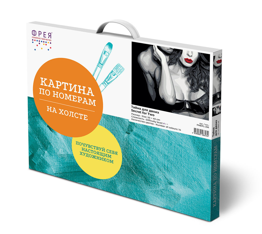 ФРЕЯ PNB/PL-256 Набор для раскрашивания по номерам 50 х 40 см Тайна для двоих  фото 3