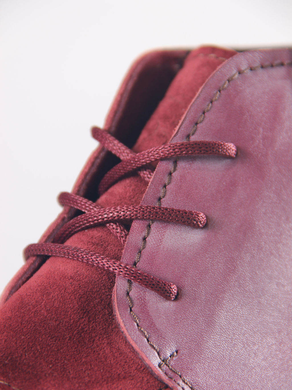 Ботинки 305.927bl.Вакса бордо+бордо замша/мех