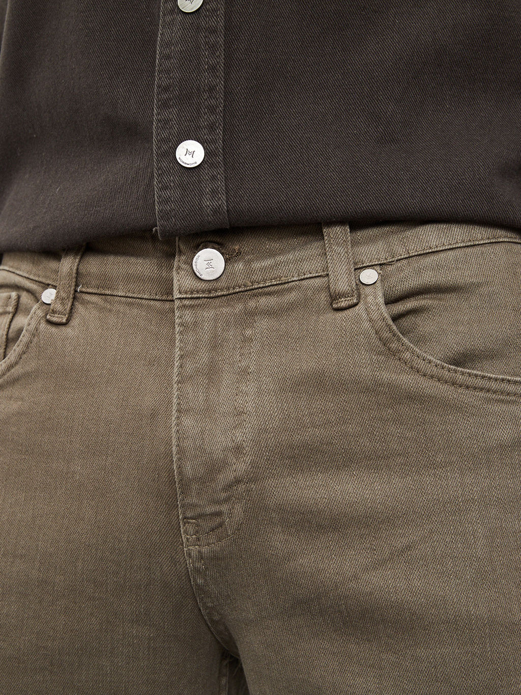 Мужские джинсы зауженного кроя - Mossmore фото 18