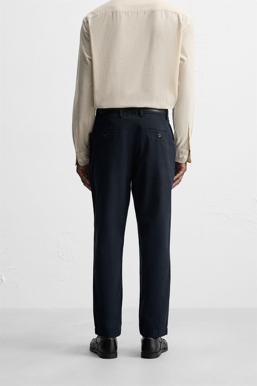 TWILL CHINO TROUSERS - Zara фото 3