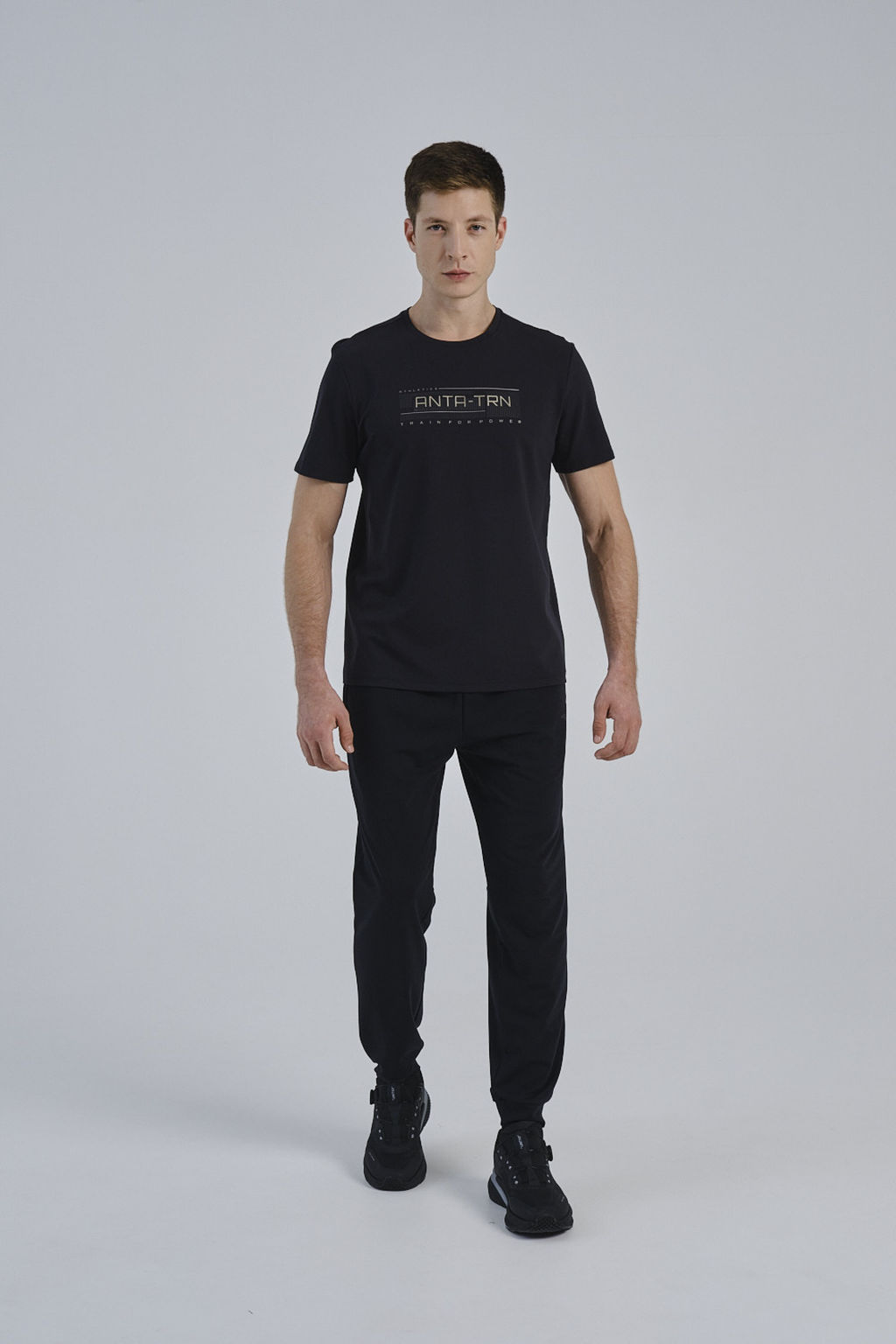 Брюки трикотажные Черный - Anta фото 2