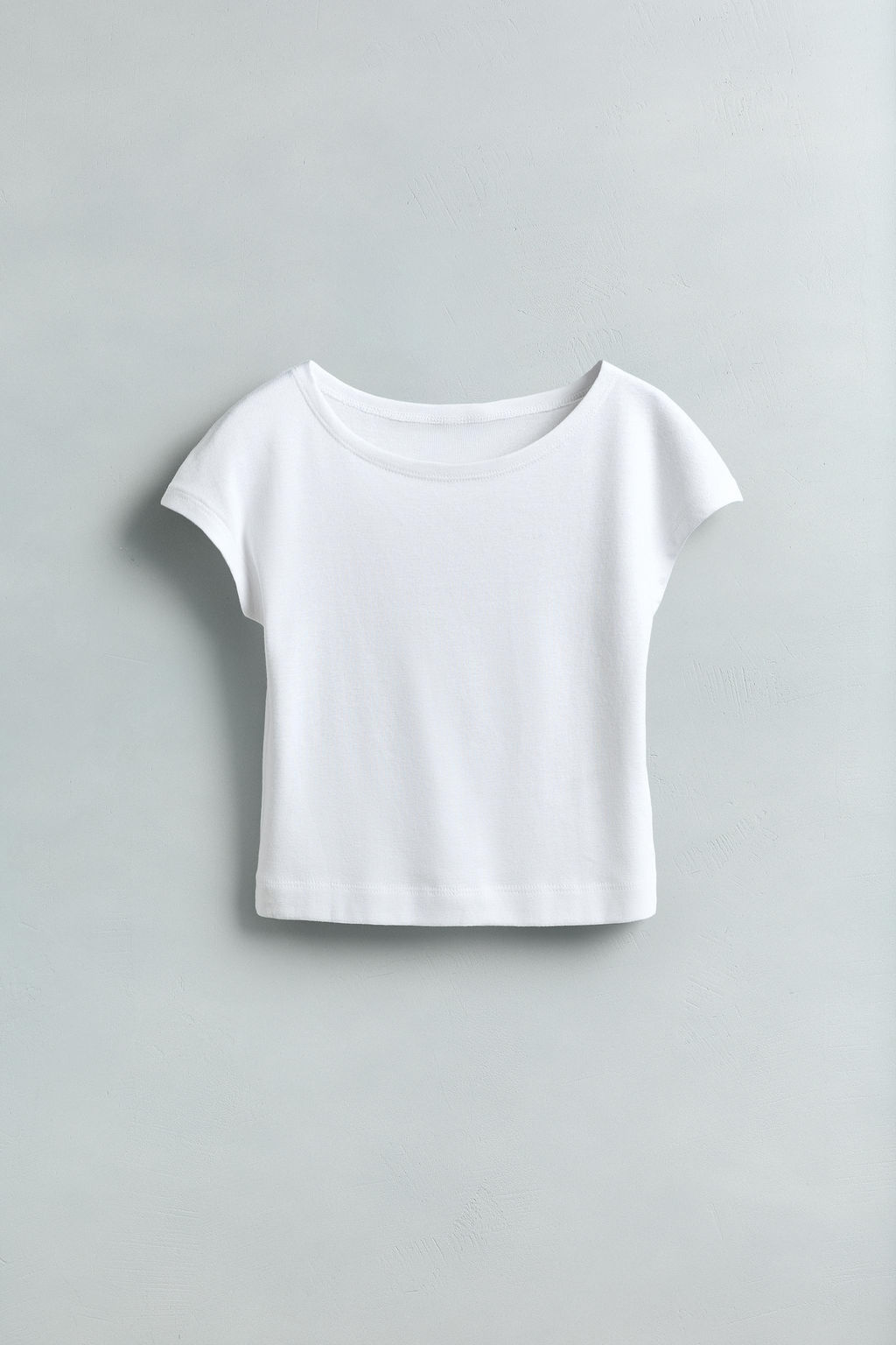 T-SHIRT WITH COTTON AND MODAL - Zara фото 5