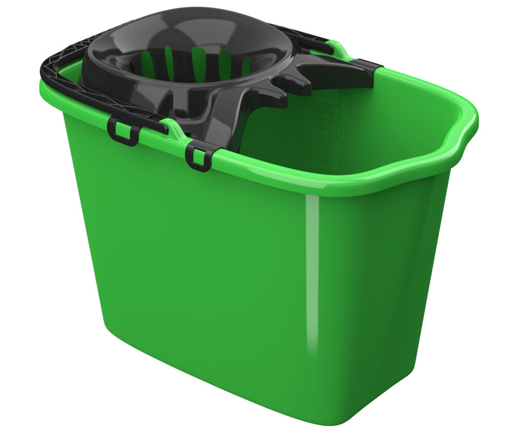 Ведро 15л прямоугольное с отжимом, арт. АП 066