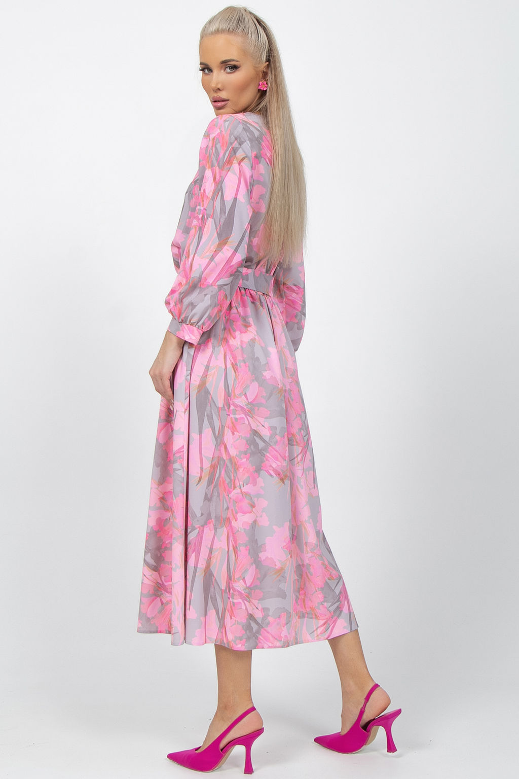 Платье Миранда (розовый) - Эльза фото 5