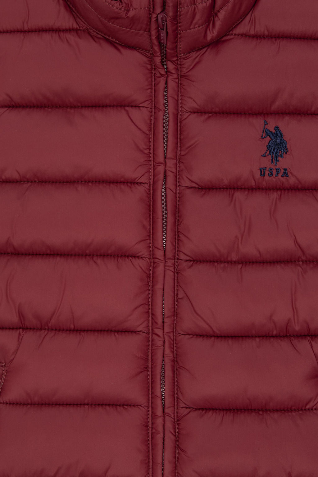 Бордовый жилет для мальчика - U.s. polo assn фото 3