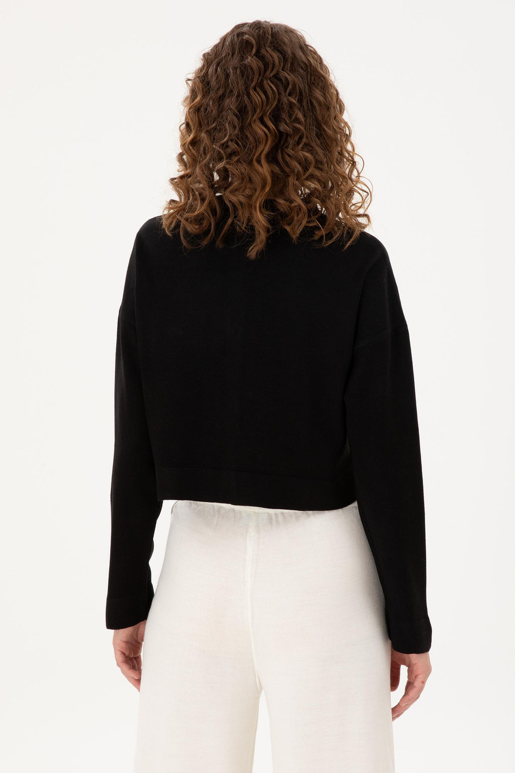 Женский черный трикотажный кардиган Неожиданная скидка в корзине - U.s. polo assn фото 5