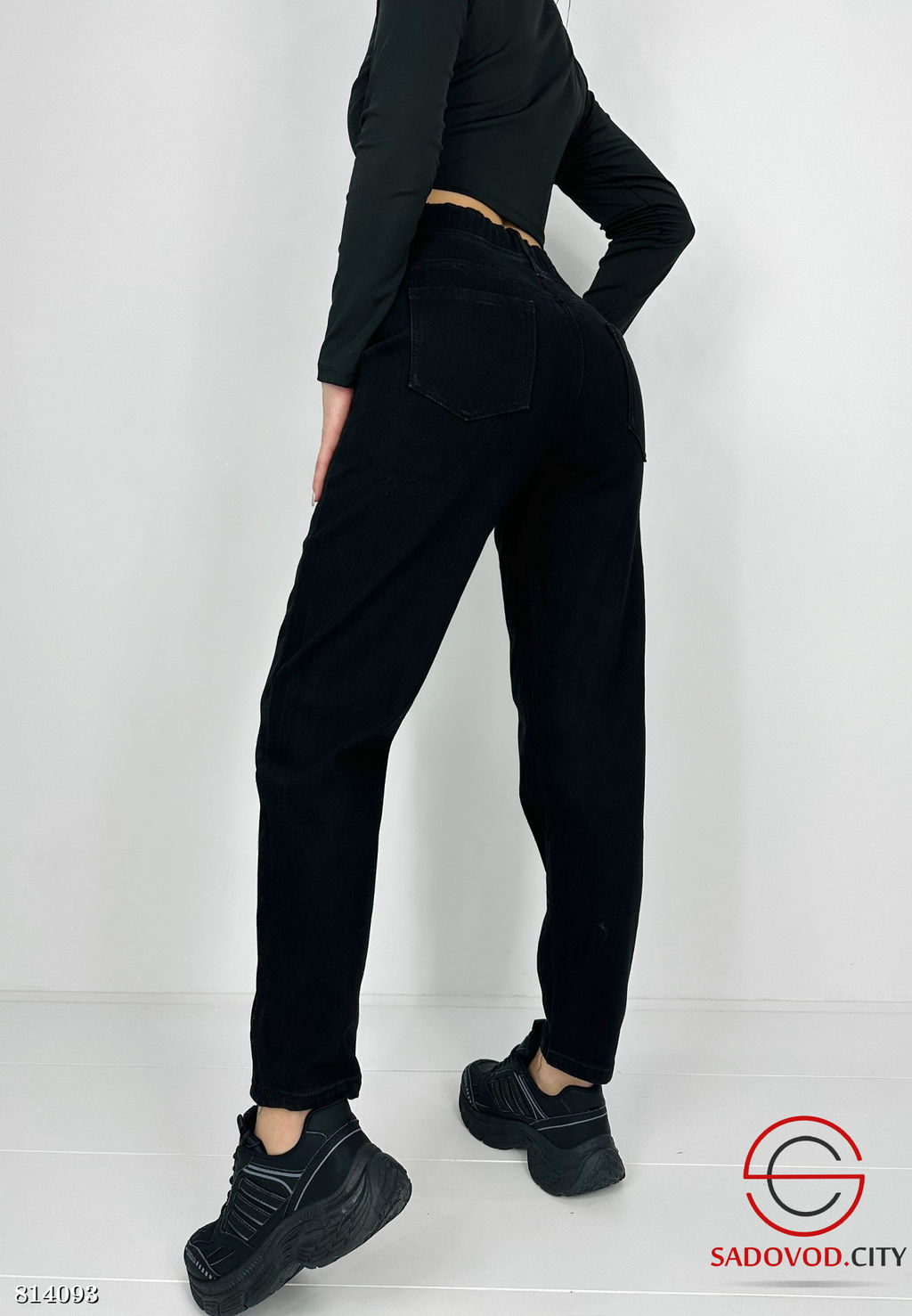 Джинсы женские с высокой посадкой - Bruno фото 2