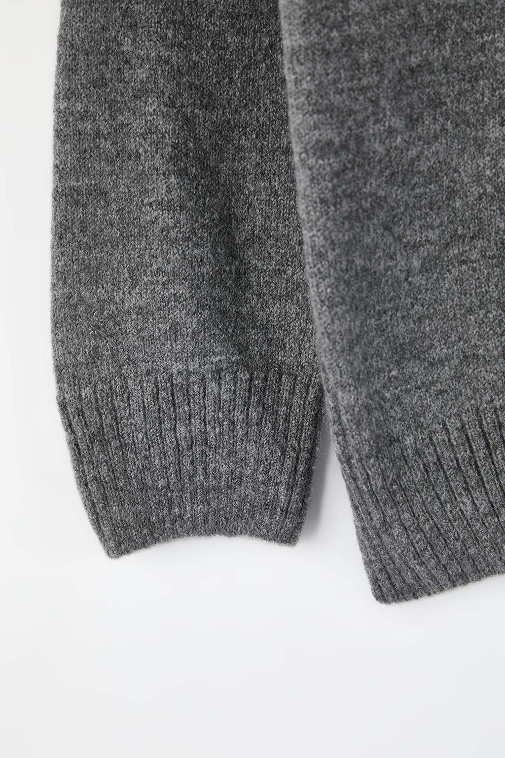 Antrasit*001 Relaxed Dik Yaka Duz Kazak TMNAW26KZ00013 - Trendyolmilla фото 2