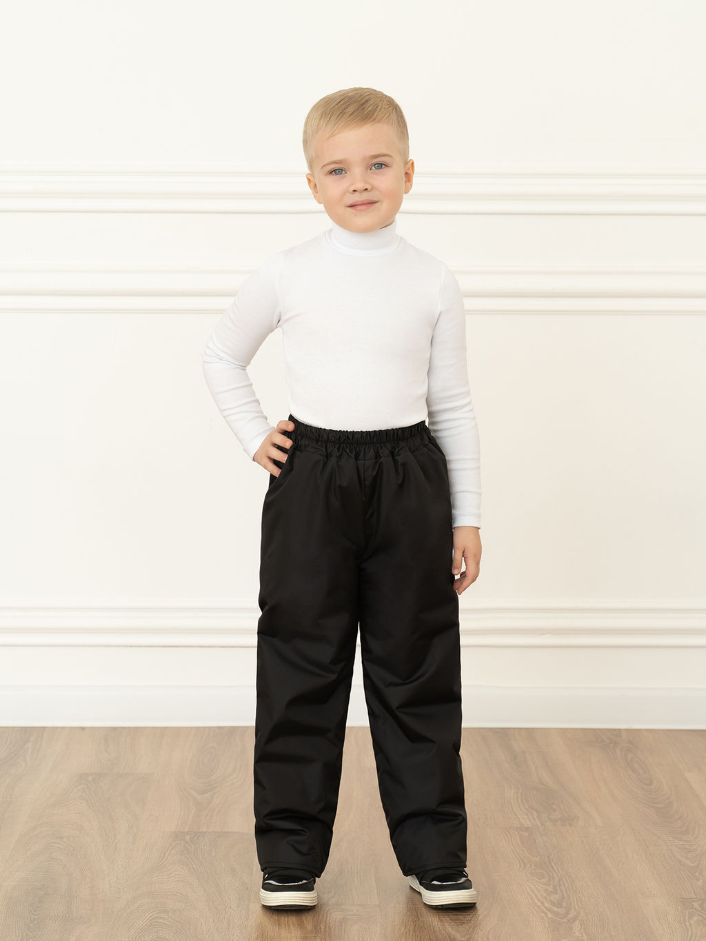 Брюки демисезонные черные - Arctic kids фото 2