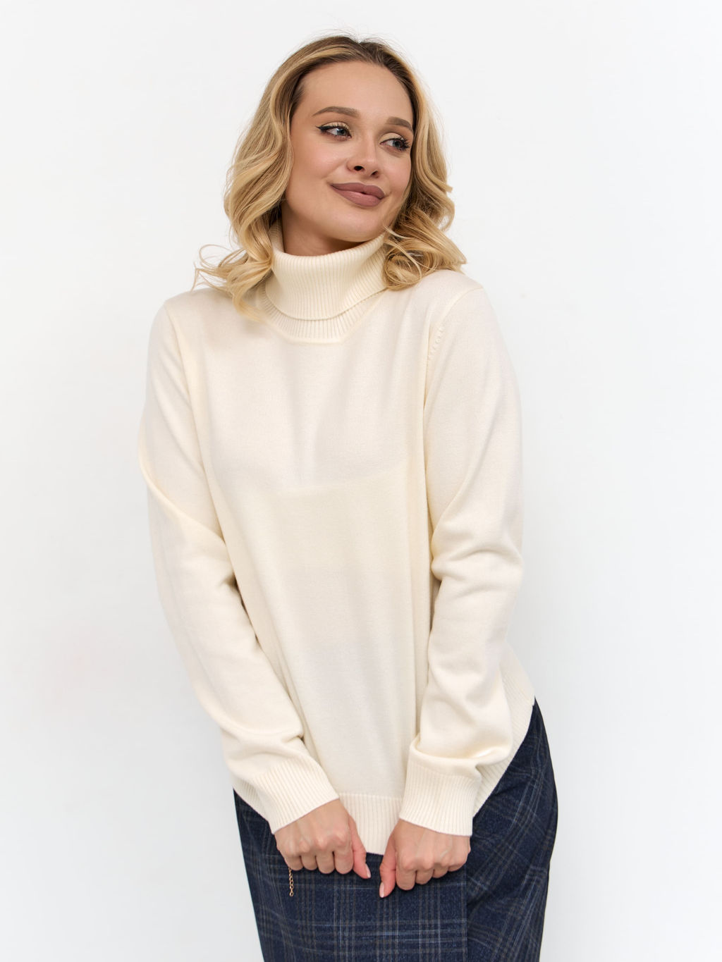 Джемпер женский KATHARINA KROSS KK-JP-Y301-Z (молочный)  фото 8