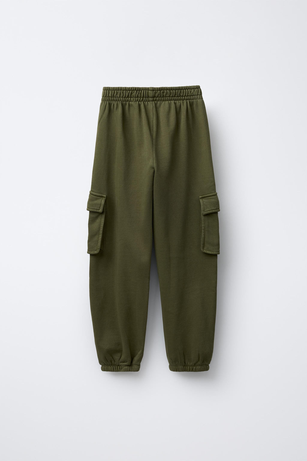RUBBER LABEL SWEATSHIRT AND CARGO JOGGERS SET - Zara фото 5