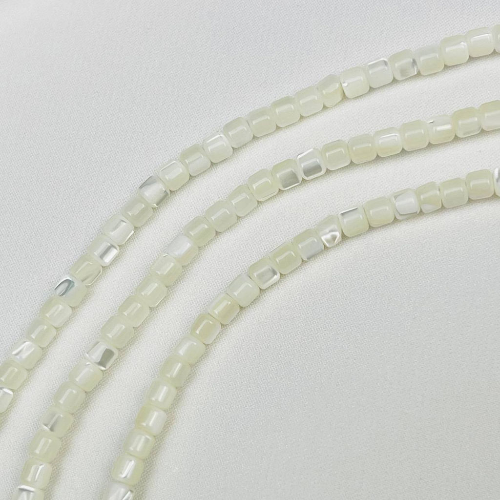 Бусины для украшений из Перламутра (110 бусин)