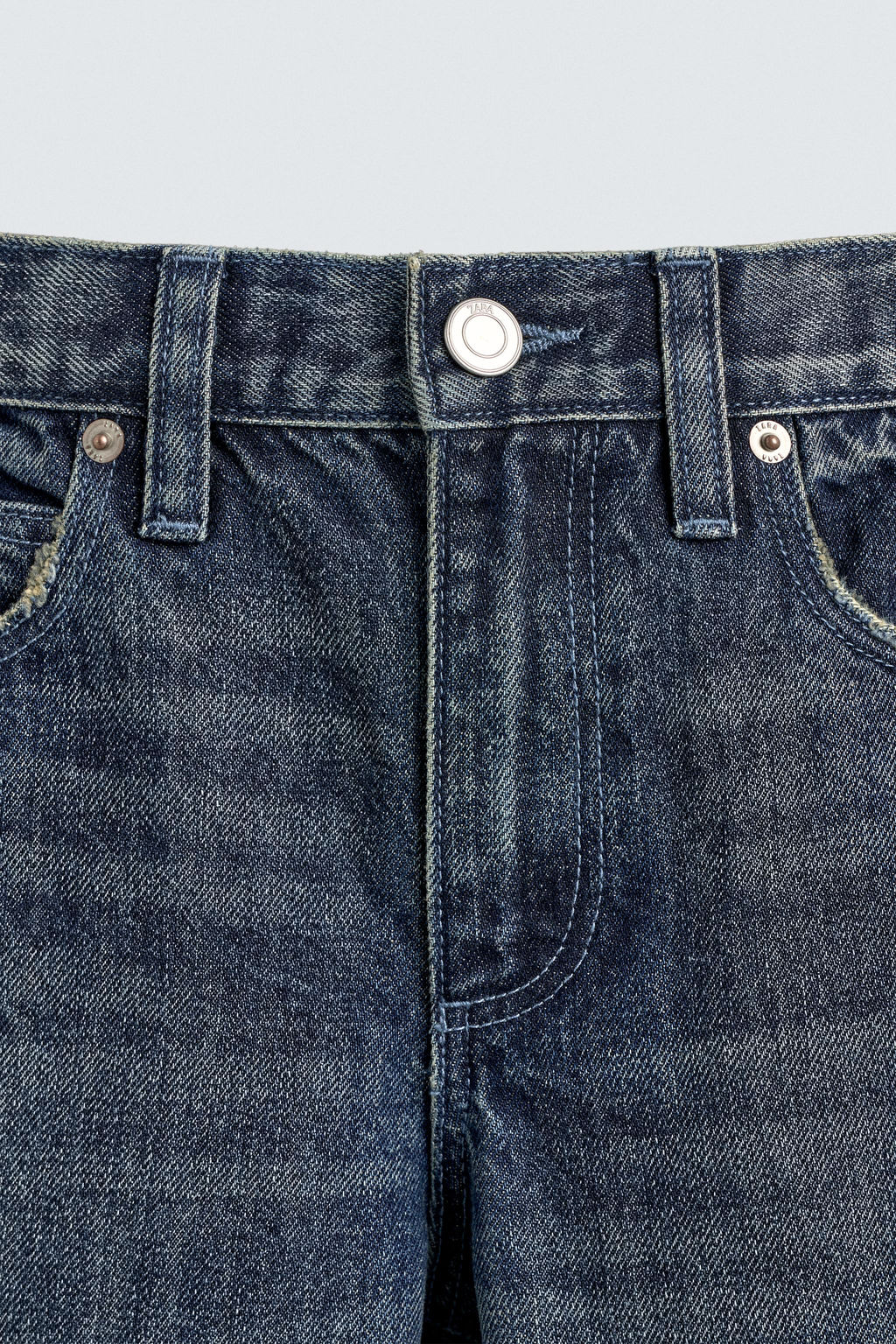 MICKEY SILHOUETTE PATCH WIDE-LEG JEANS HARRY LAMBERT FOR ZARA X DISNEY  фото 3