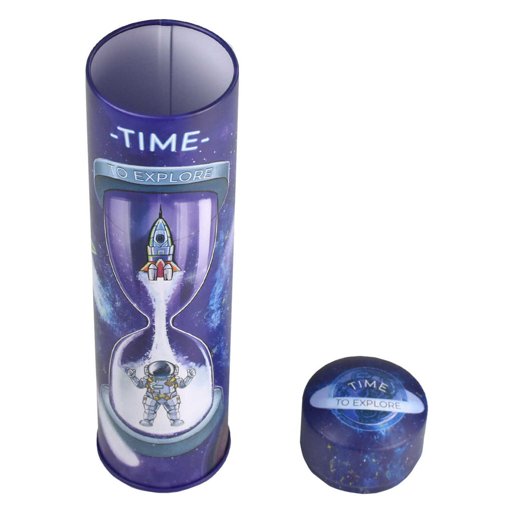 Пенал школьный, арт.58344/ 30 КОСМОНАВТ В ПЕСОЧНЫХ ЧАСАХ - Феникс+ фото 2