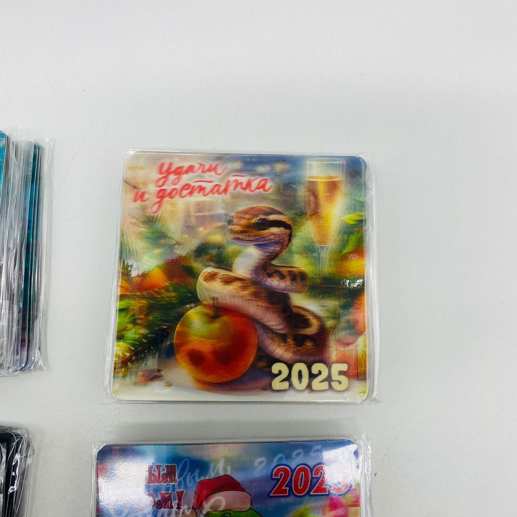 Магнит новогодний с пожеланием 60 шт в уп (арт. M-1) - Ип лебедев о.ю фото 6