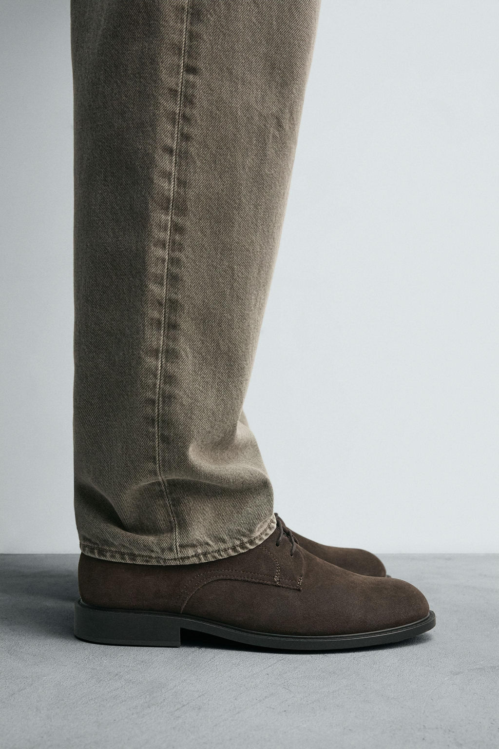 LEATHER SMART SHOES - Zara фото 6
