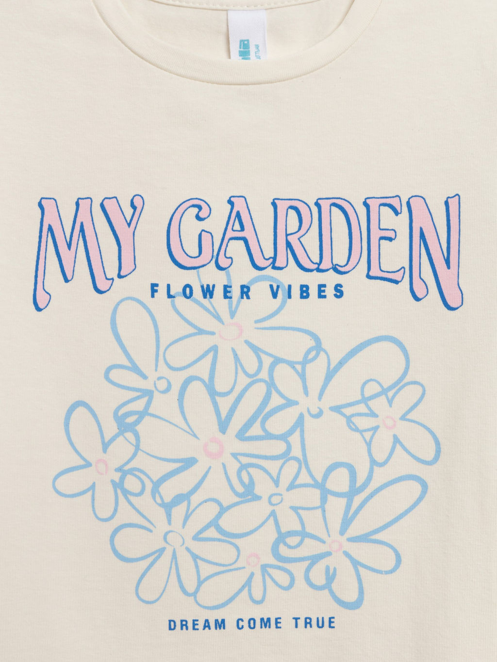 ACOOLA / Футболка детская для девочек Fagot молочный  фото 4