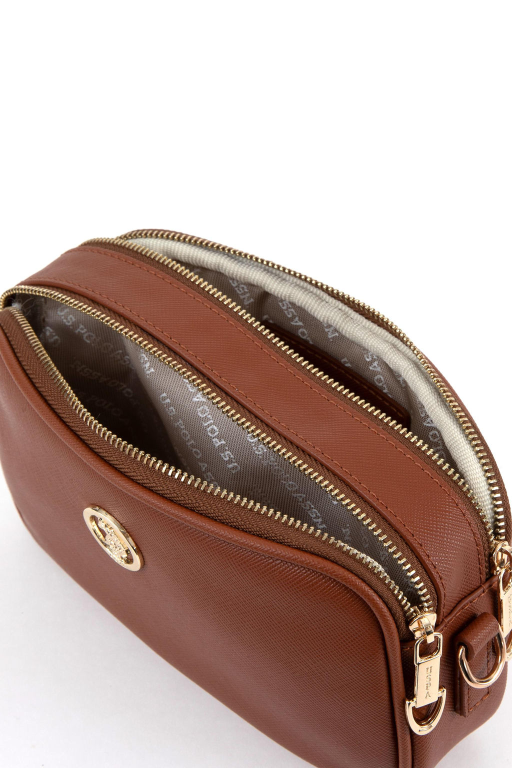 Женская светло-коричневая сумка через плечо Неожиданная скидка в корзине - U.s. polo assn фото 7