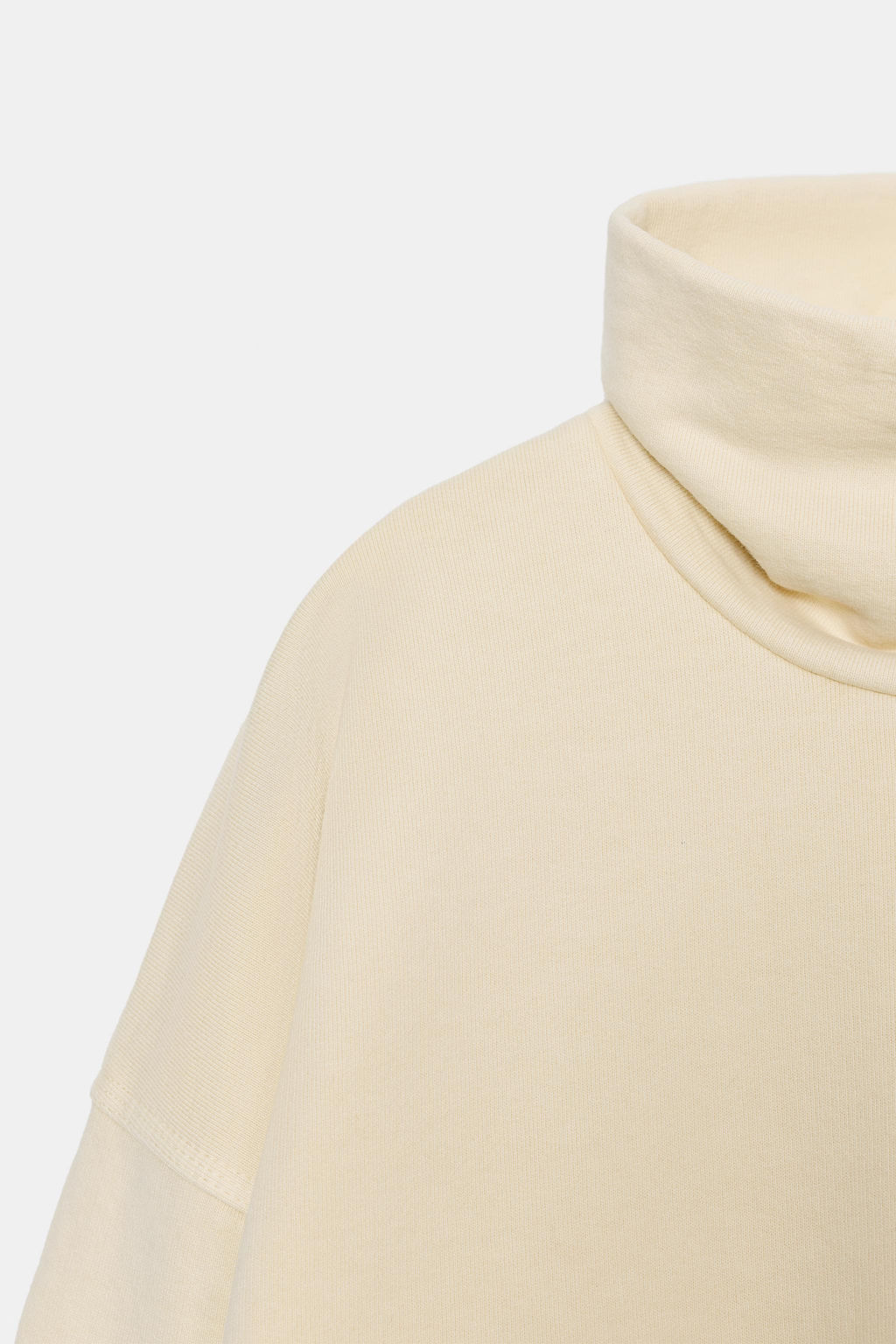 OVERSIZE HIGH NECK SWEATSHIRT - Zara фото 6
