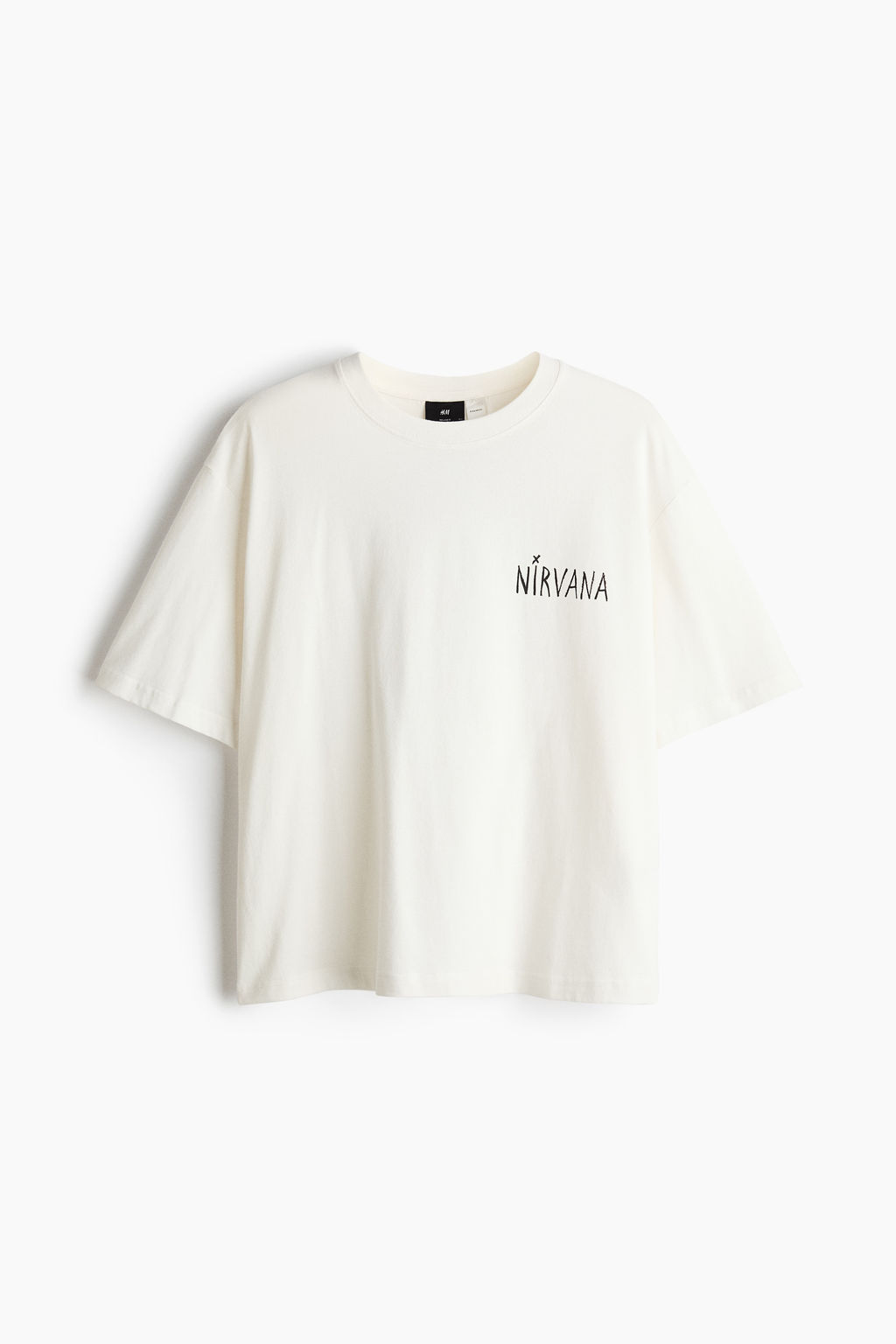 Camiseta estampada de algod?n Relaxed Fit - H&m фото 3