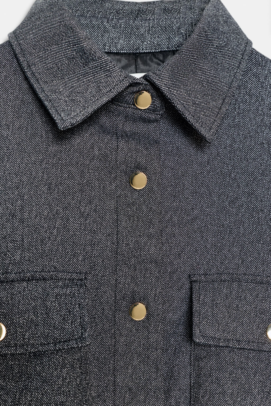 HERRINGBONE JACKET WITH POCKETS - Zara фото 7