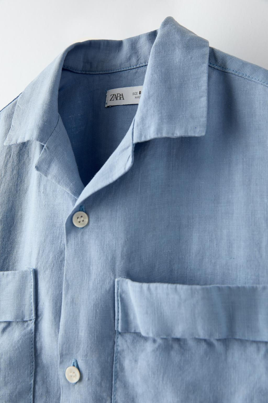 CEPLI KETEN GOMLEK - Zara фото 5